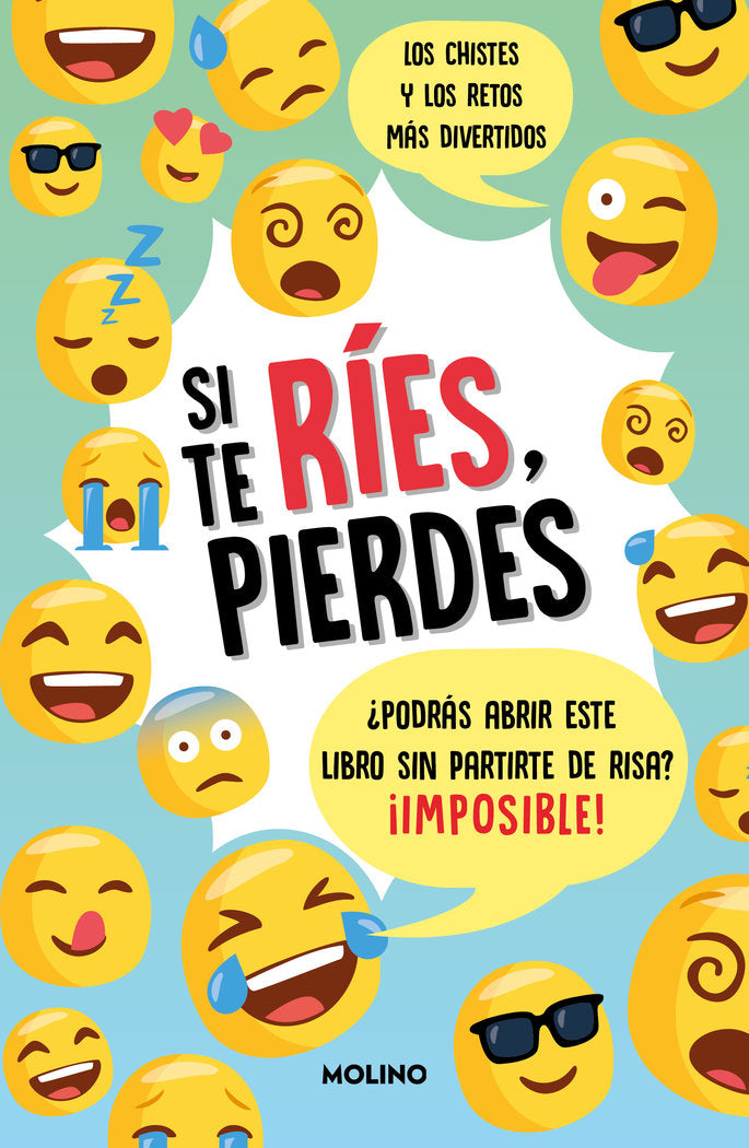 Si te ríes, pierdes | portada del libro