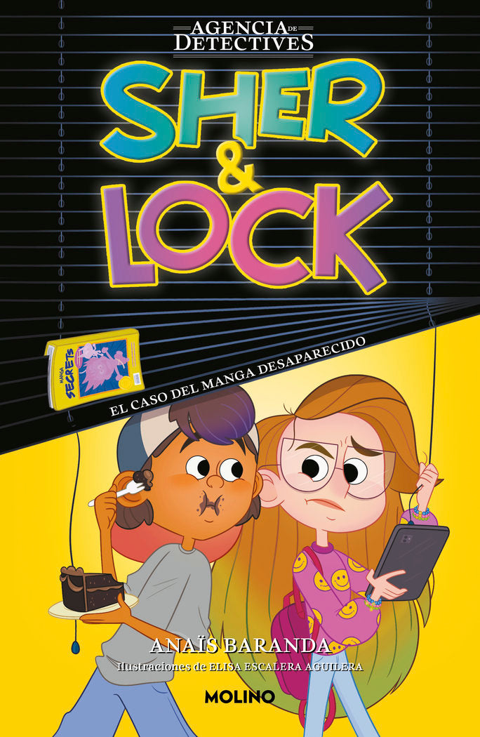 El caso del manga desaparecido (Sher & Lock 2), de 13.41 | portada del libro
