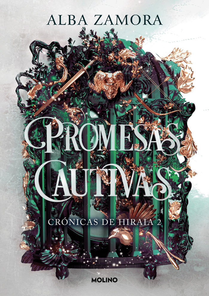 Promesas cautivas (Crónicas de Hiraia 2), de ALBA ZAMORA | portada del libro