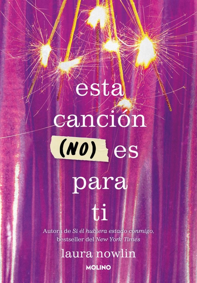 Esta canción (no) es para ti, de NOWLIN | portada del libro