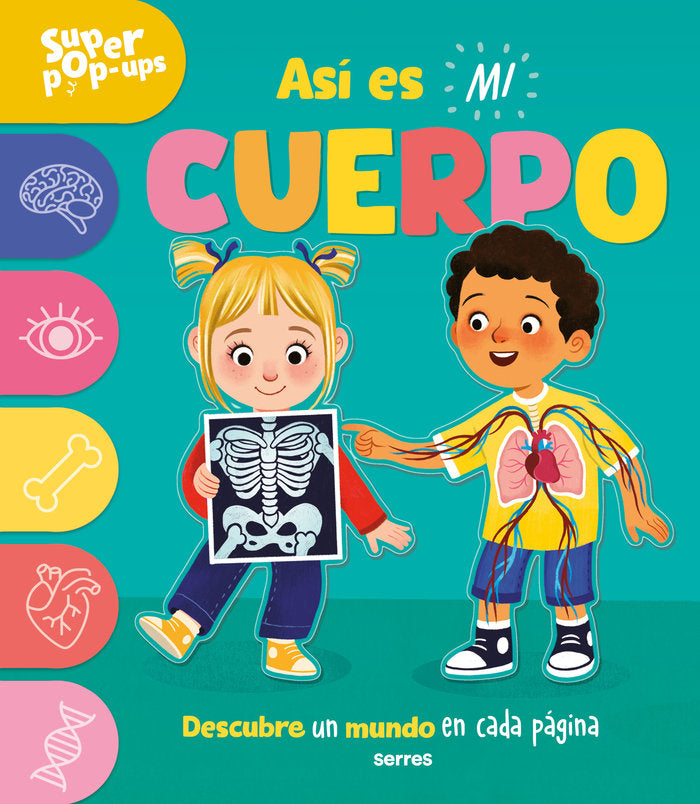 Así es mi cuerpo (Súper Pop-ups), de ARD | portada del libro