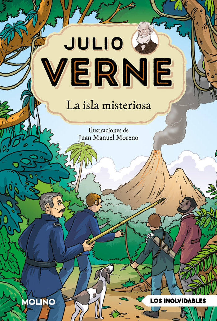 La isla misteriosa (edición actualizada, ilustrada y adaptada) (Julio Verne), de VERNE | portada del libro