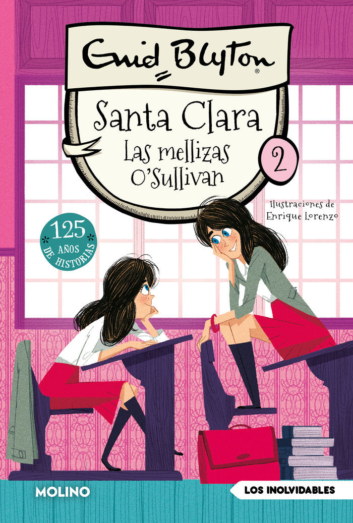 Las mellizas O'Sullivan (Santa Clara 2), de BLYTON | portada del libro