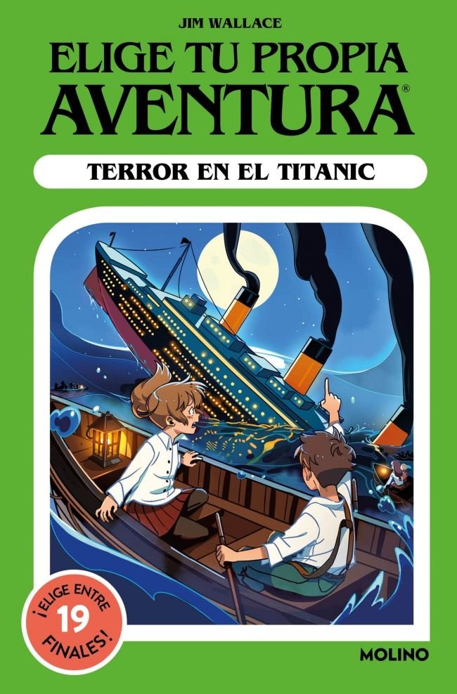 Terror en el Titanic (Elige tu propia aventura), de WALLACE | portada del libro