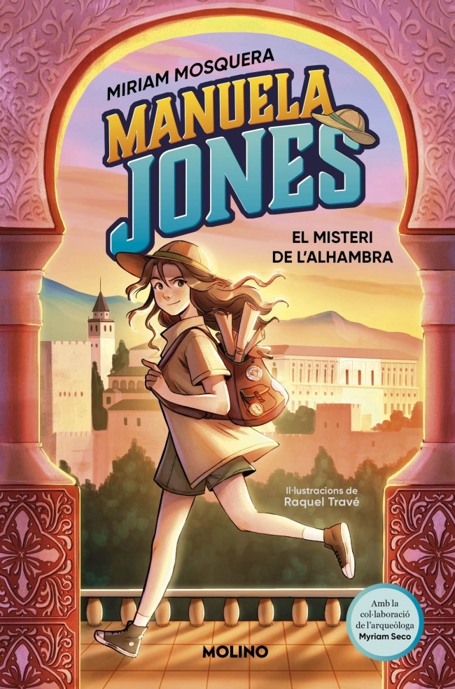 El misteri de l'Alhambra (Manuela Jones (edició en català) 1), de MOSQUERA | portada del libro