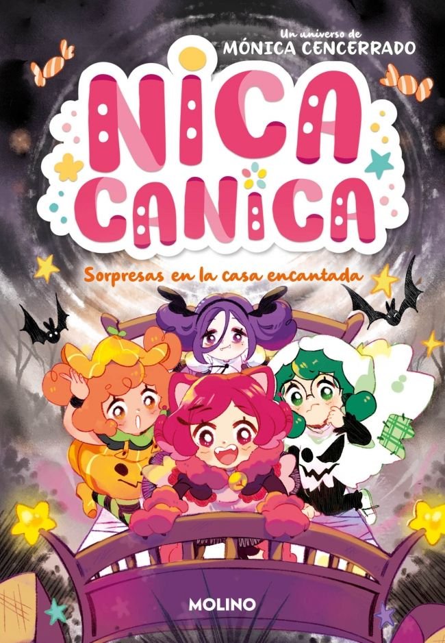 Sorpresas en la casa encantada (Nica Canica 6), de MONICA CENCERRADO | portada del libro