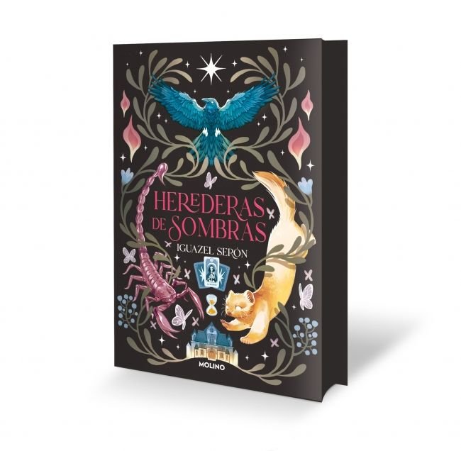 Herederas de sombras (edición limitada con cantos tintados), de SERON | portada del libro