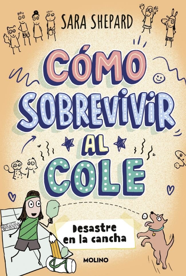 Desastre en la cancha (Cómo sobrevivir al cole 5), de SARA SHEPARD | portada del libro