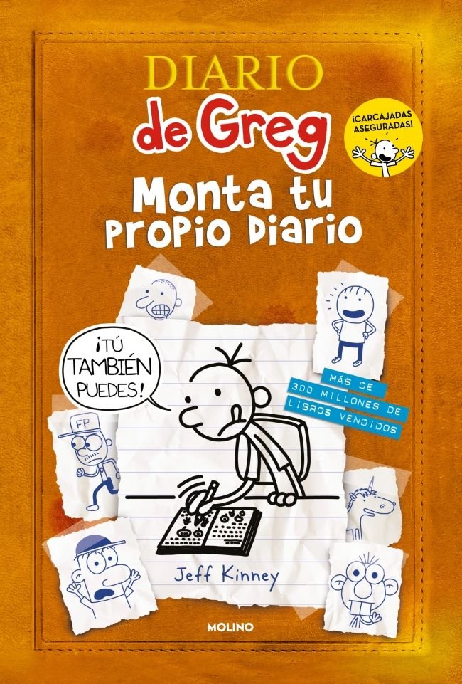 Monta tu propio diario (Diario de Greg), de JEFF KINNEY | portada del libro