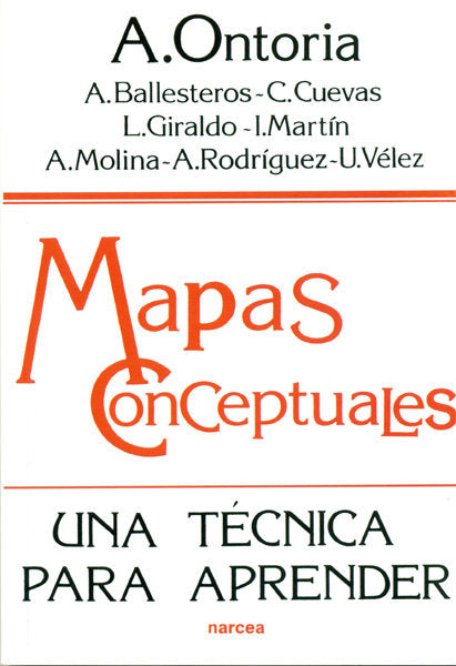 Mapas conceptuales, de Ontoria Peña, Antonio | portada del libro