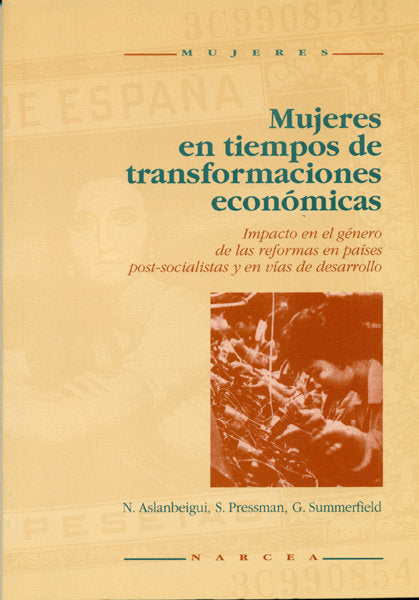 Mujeres en tiempos de transformaciones económicas, de Aslanbeigui, Nahid | portada del libro
