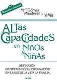 Altas capacidades en niños y niñas, de Gómez Masdevall, Mª Teresa | portada del libro