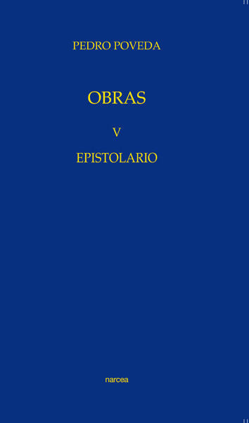 Epistolario 1898-1917, de Poveda Castroverde, Pedro | portada del libro