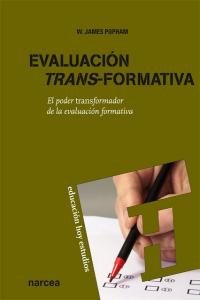 Evaluación trans-formativa, de Popham, W. James | portada del libro