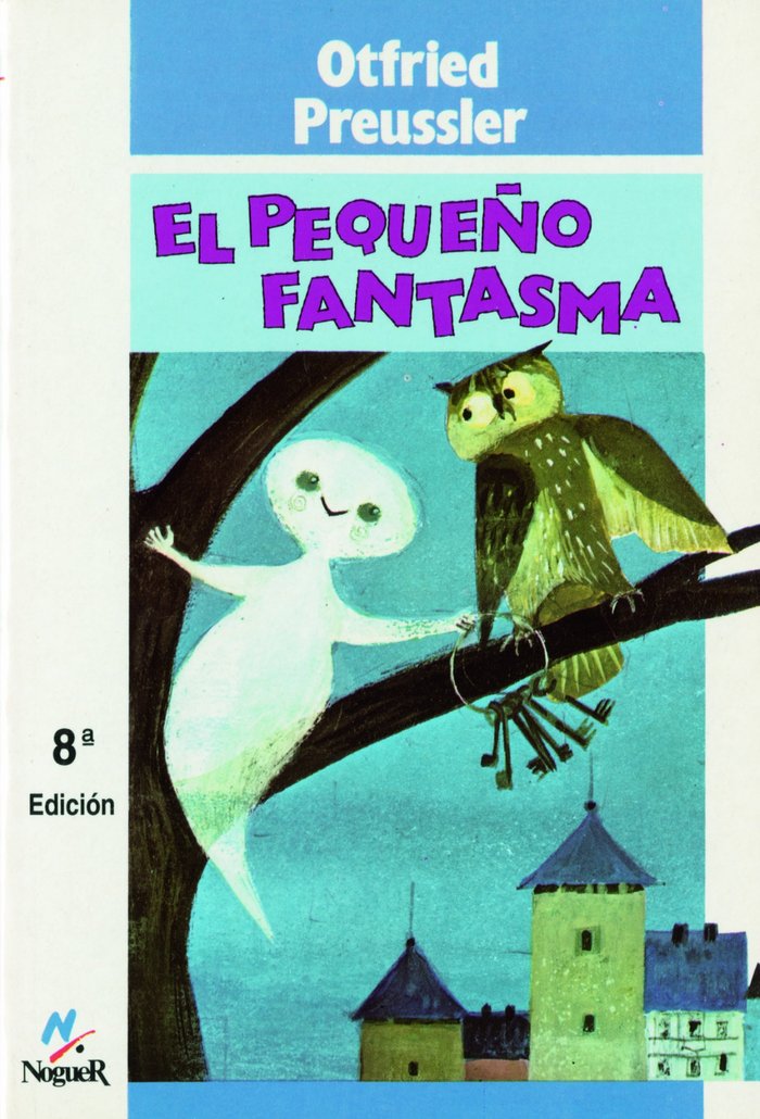 El pequeño fantasma, de Preussler | portada del libro