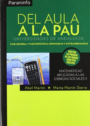 Del aula a la PAU Andalucía, de MARTÃN ÃLVAREZ, ABEL JOSÉ | portada del libro