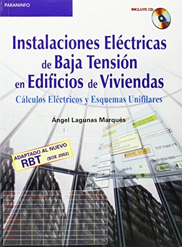 Instalaciones eléctricas de baja tensión en edificios de viviendas, de LAGUNAS MARQUES, ÁNGEL | portada del libro