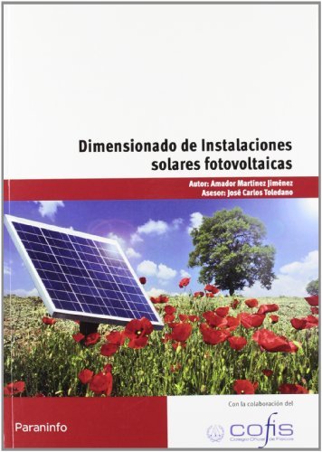 Dimensionado de instalaciones solares fotovoltaicas, de MARTÃNEZ JIMÉNEZ, AMADOR | portada del libro