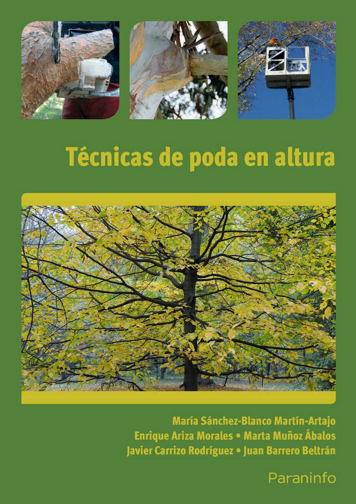 Técnicas de poda en altura, de BARRERO BELTRÃN, JUAN | portada del libro
