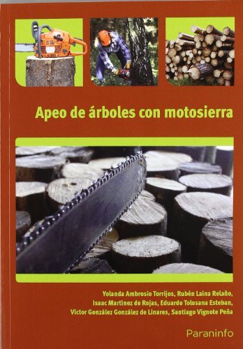 Apeo de árboles con motosierra, de AMBROSIO TORRIJOS, YOLANDA | portada del libro