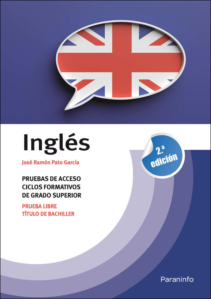 INGLES 2ªED PRUEBAS ACCESO GS, de PATO GARCIA,JOSE RAMON | portada del libro