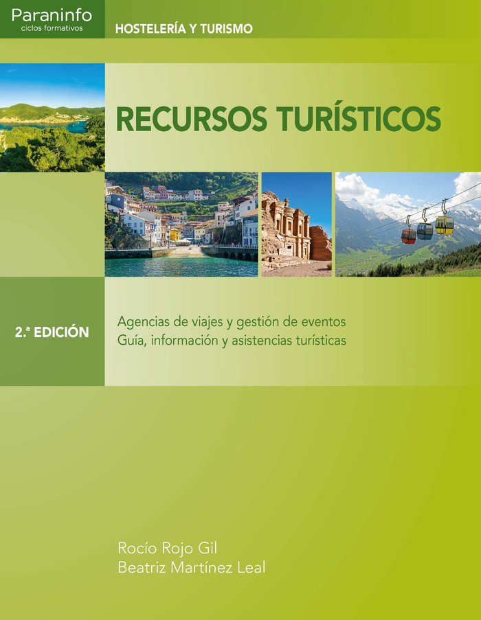 Recursos turísticos 2.ª edición, de MARTÍNEZ LEAL, BEATRIZ | portada del libro