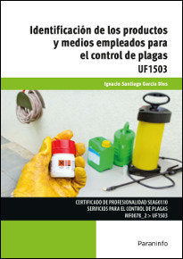 Identificación de los productos y medios empleados para el control de plagas, de GARCIA DIOS, IGNACIO SANTIAGO | portada del