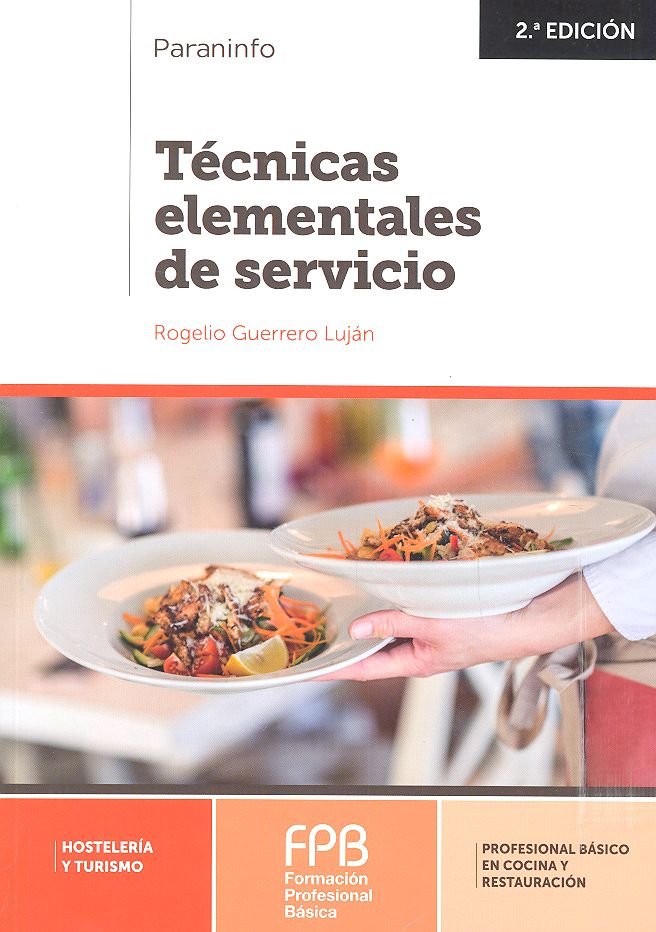 Técnicas elementales de servicio 2.ª edición 2019, de GUERRERO LUJAN, ROGELIO | portada del libro