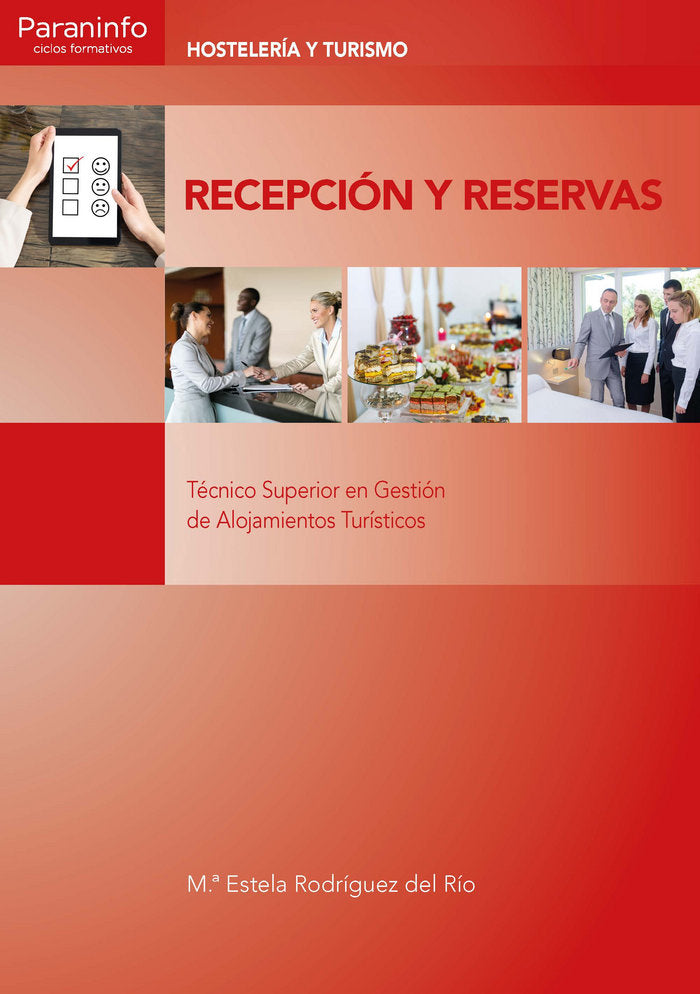 Recepción y reservas, de RODRÍGUEZ DEL RIO, Mª ESTELA | portada del libro