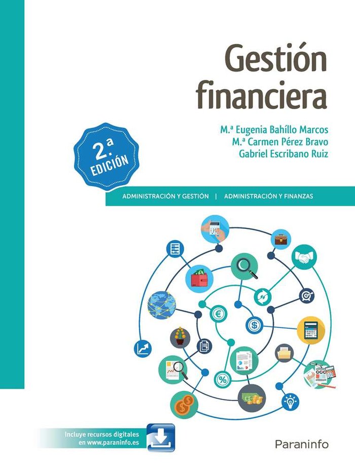 Gestión Financiera 2.ª edición 2019, de BAHILLO MARCOS, MARÃA EUGENIA | portada del libro