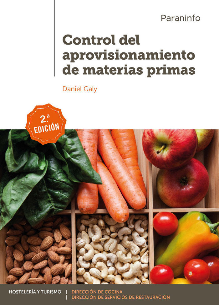 Control del aprovisionamiento de materias primas 2.ª edición, de GALY , DANIEL | portada del libro