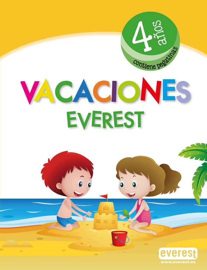 Vacaciones 4 años, de Calvo Rojo , Carmen | portada del libro