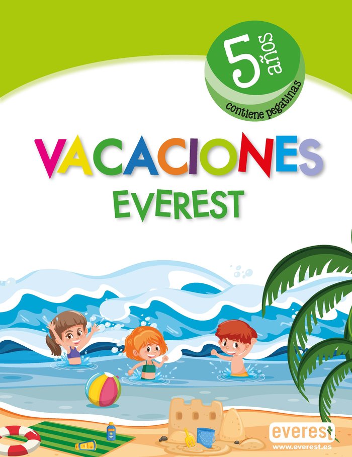 Vacaciones 5 años, de Calvo Rojo , Carmen | portada del libro