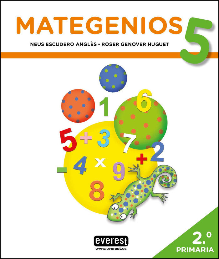 Mategenios 5, de ESCUDERO ANGLÈS, NEUS | portada del libro