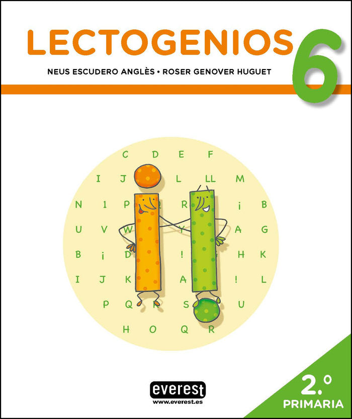 Lectogenios 6, de ESCUDERO ANGLÈS, NEUS | portada del libro