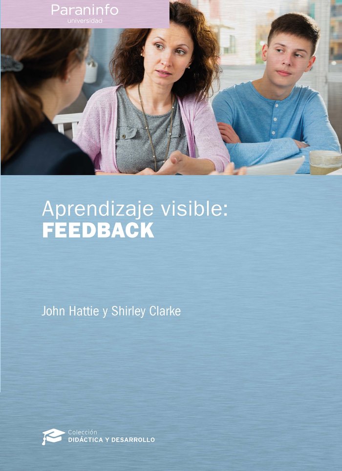 Aprendizaje visible: Feedback, de HATTIE , JOHN | portada del libro