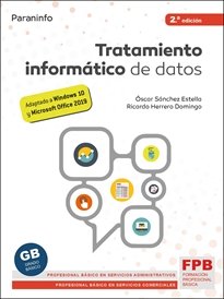 TRATAMIENTO INFORMATICO DE DATOS 2ª EDICIO, de HERRERO DOMINGO, RICARDO | portada del libro