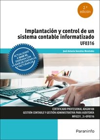Implantación y control de un sistema contable informatizado, de GONZÃLEZ MENÉNDEZ, JOSÉ ANTONIO | portada del libro
