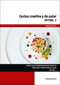 Cocina creativa y de autor, de DIAZ GARCIA, MYRIAN | portada del libro