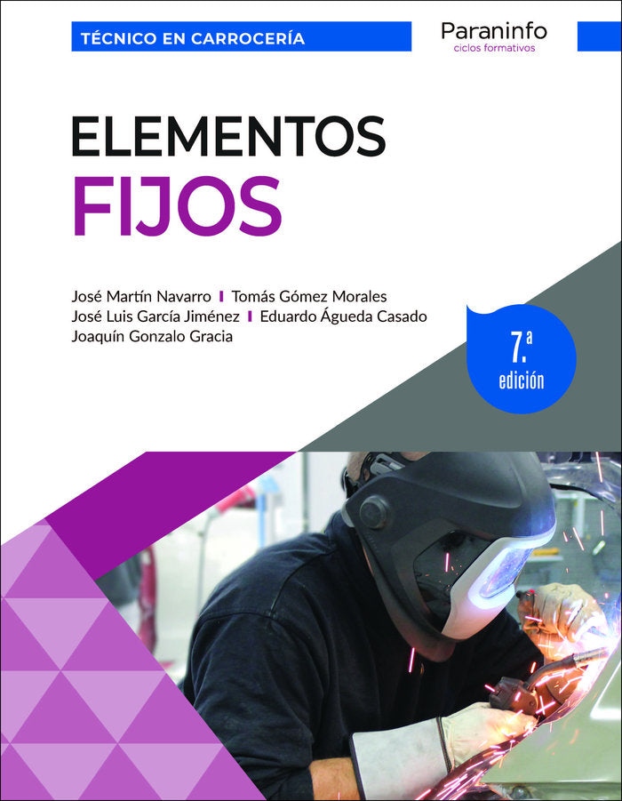 ELEMENTOS FIJOS 7ª EDICION, de MARTIN NAVARRO, JOSE | portada del libro