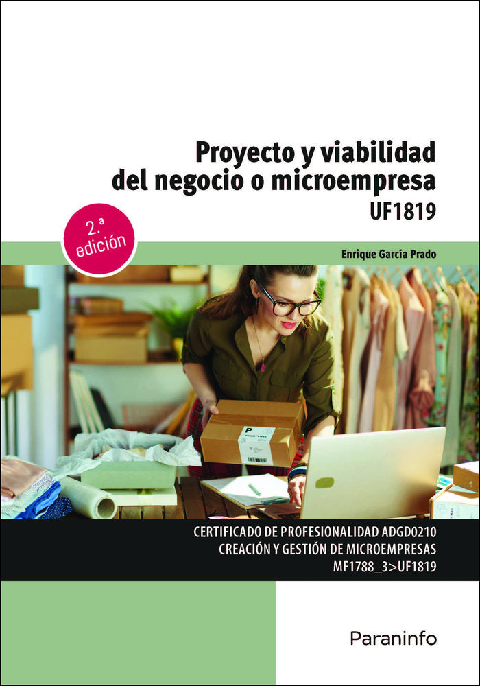 Proyecto y viabilidad del negocio o microempresa, de GARCIA PRADO, ENRIQUE | portada del libro