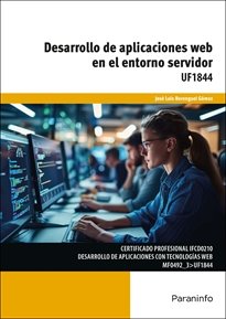 Desarrollo de aplicaciones web en el entorno servidor, de BERENGUEL GOMEZ, JOSE LUIS | portada del libro