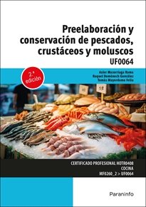 PREELABORACION Y CONSERVACION DE PESCADOS CRUSTACEOS Y MOLU, de HERREROS GONZALEZ, RAQUEL | portada del libro