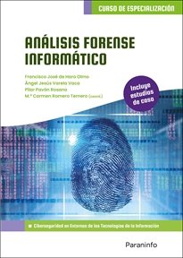 ANALISIS FORENSE INFORMATICO, de DE HARO OLMO, FRANCISCO JOSE | portada del libro