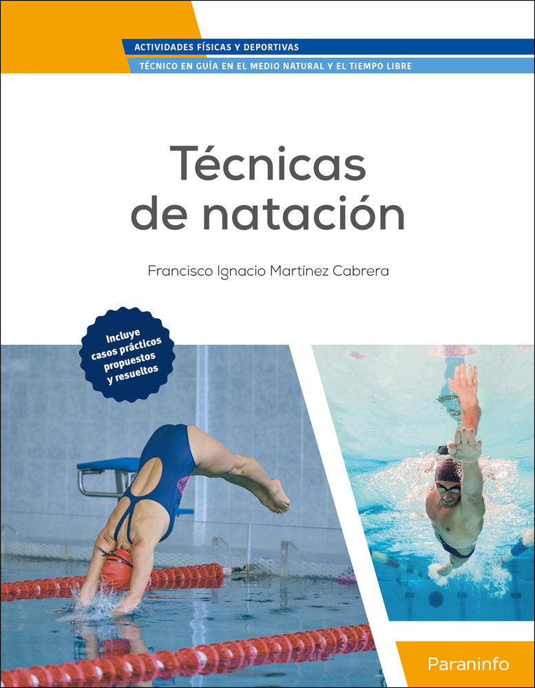 TECNICAS DE NATACION, de MARTINEZ CABRERA, FRANCISCO IGNACIO | portada del libro