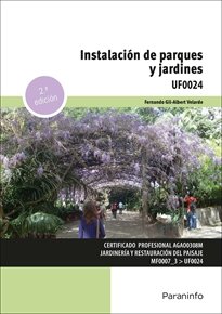 INSTALACION DE PARQUES Y JARDINES, de GIL-ALBERT VELARDE , FERNANDO | portada del libro