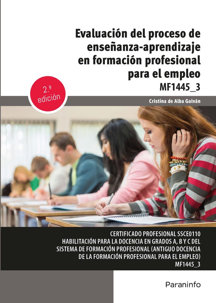EVALUACION DEL PROCESO DE ENSEÑANZA-APRENDIZAJE EN FORMACIO, de DE ALBA GALVAN, CRISTINA | portada del libro
