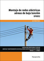 MONTAJE DE REDES ELECTRICAS AEREAS DE BAJA TENSION, de VVAA | portada del libro