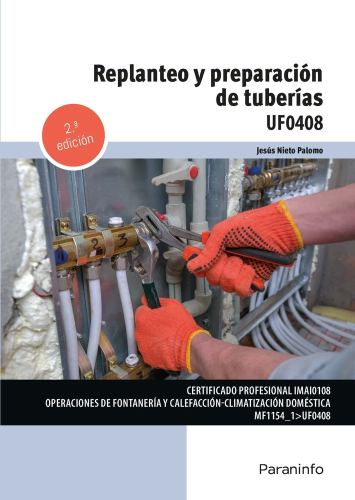 REPLANTEO Y PREPARACION DE TUBERIAS, de NIETO PALOMO, JESUS | portada del libro