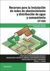 Recursos para la instalación de redes de abastecimiento y distribución de agua y saneamiento, de TORMO CLEMENTE, MARÃA INMAC